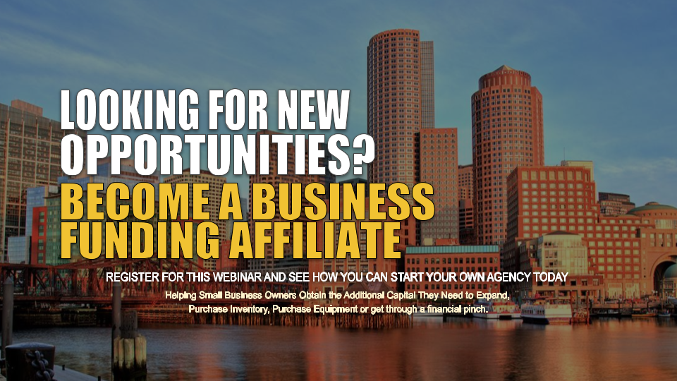 Start your Own Business Funding Agency Boston MA