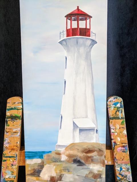 Acrylic Painting Lighthouses with Kelly Maw 13 JUN 2020