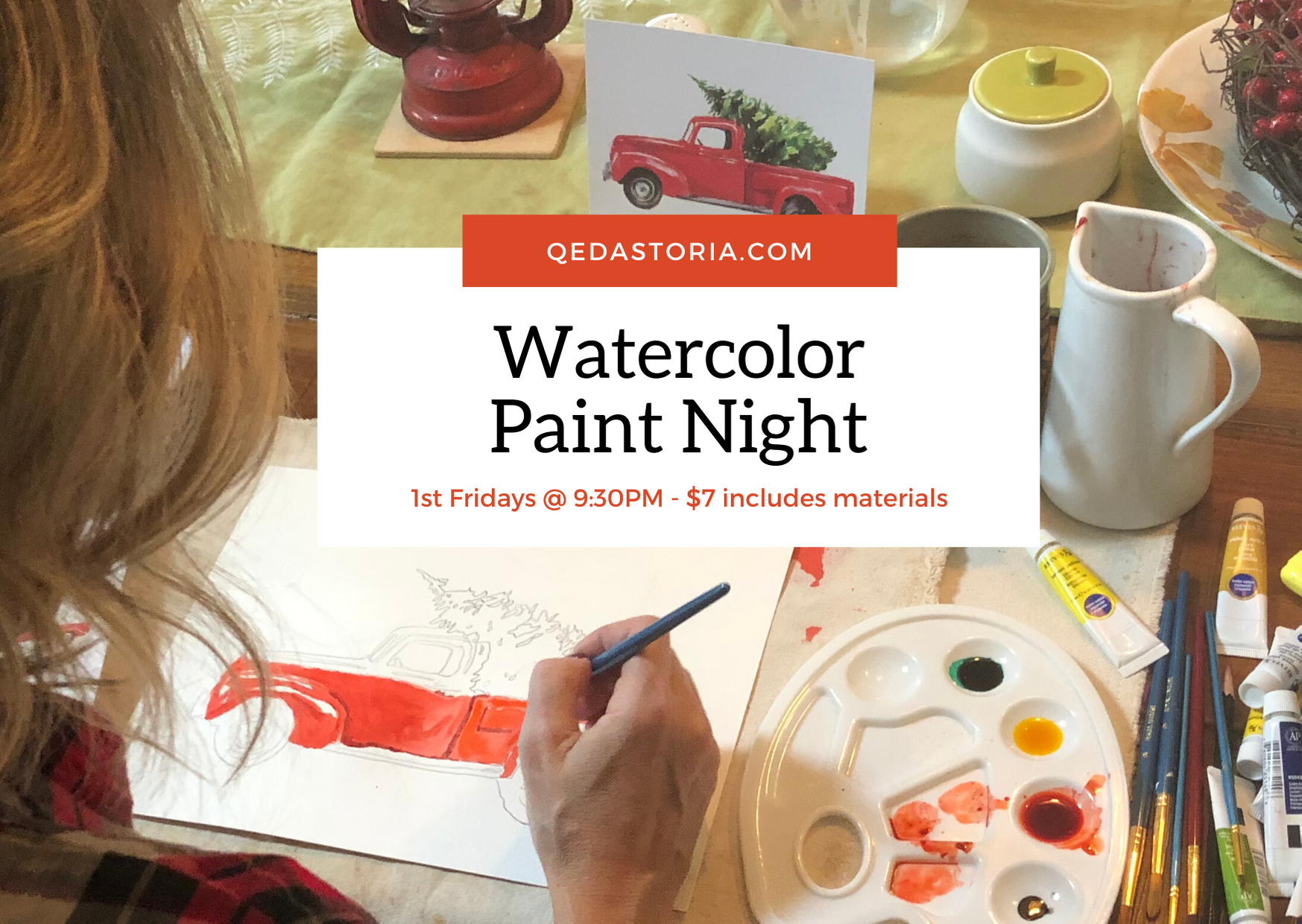 Watercolor Paint Night