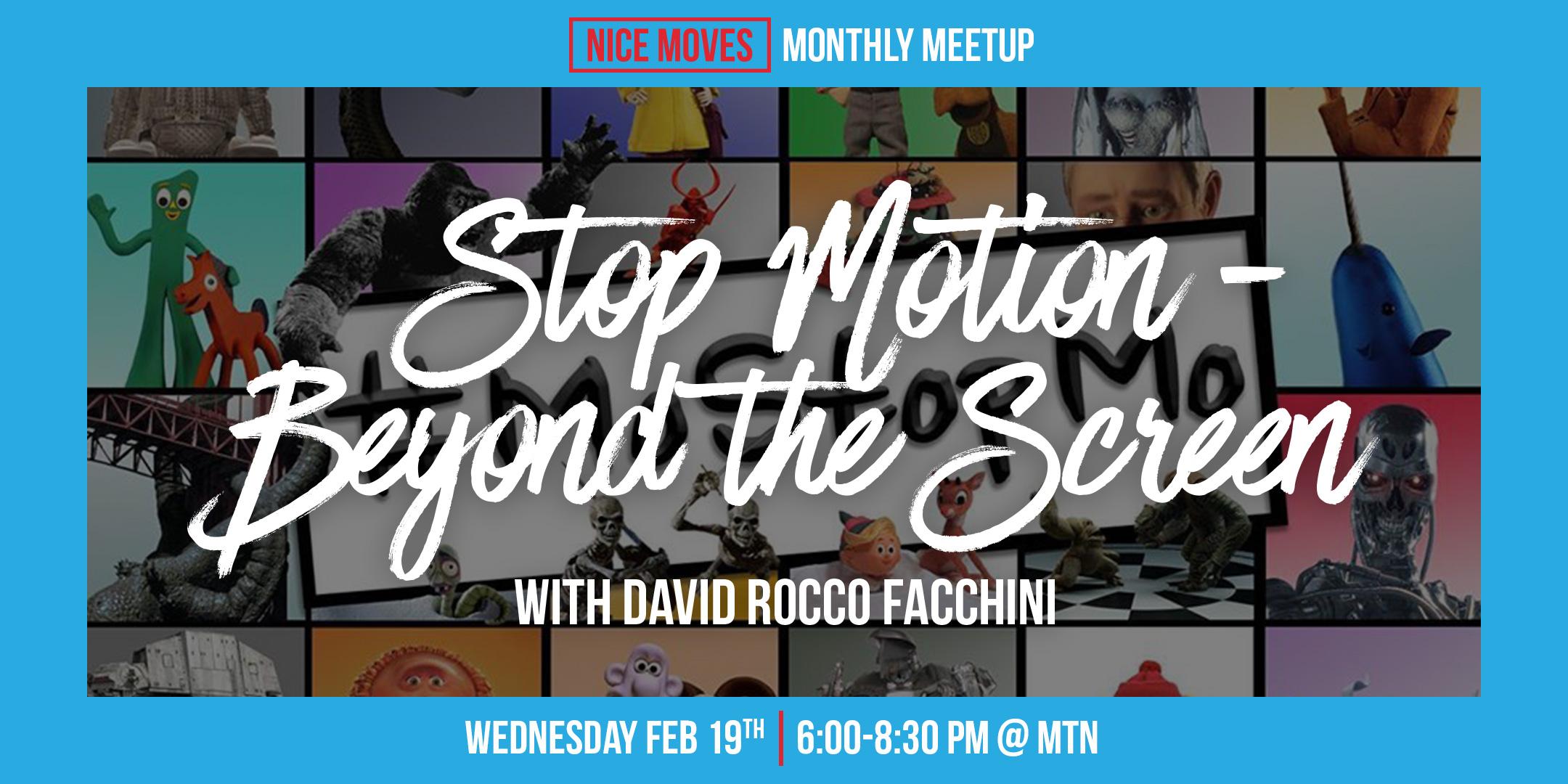 Stop Motion - Beyond the Screen with David Rocco Facchini