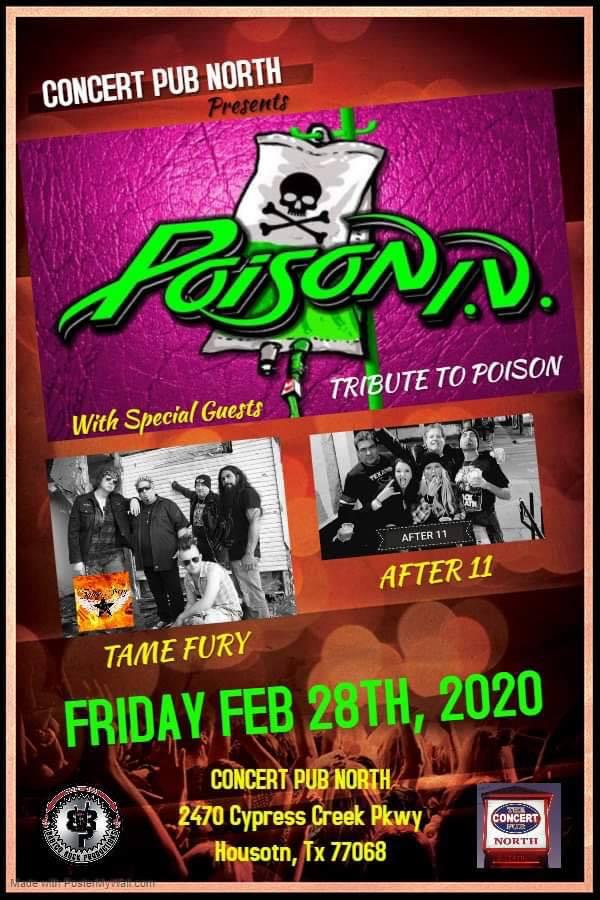 Poison tribute Poison I.V. w/ guests