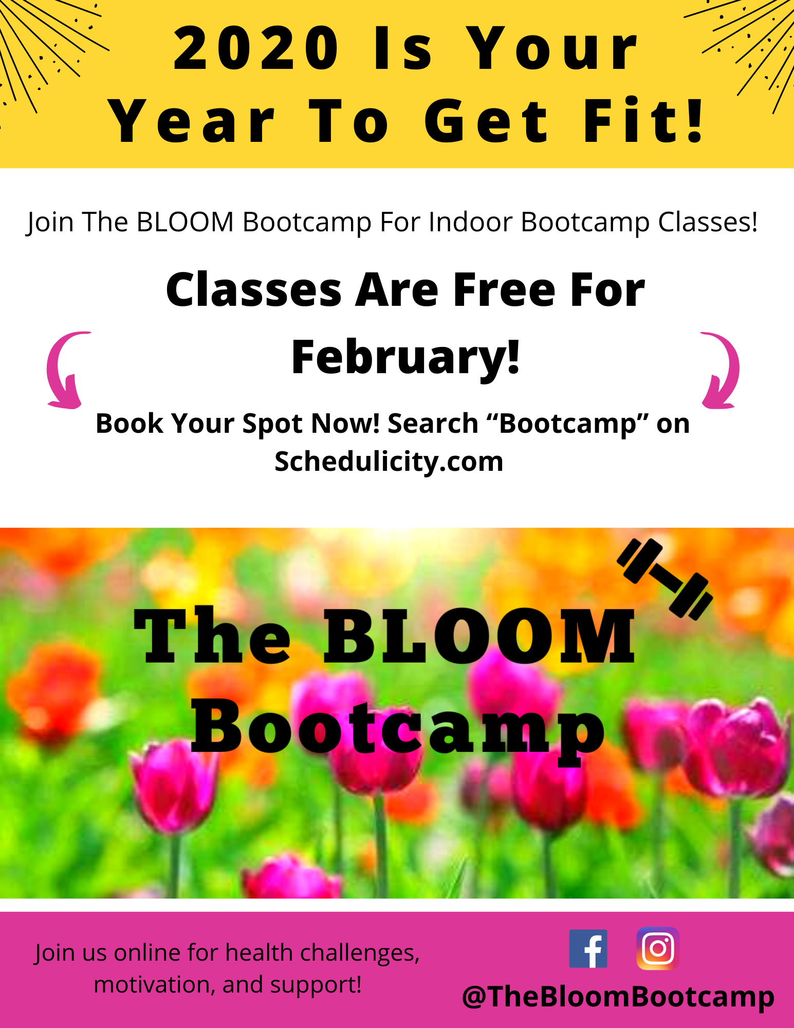 FREE Class February - Bootcamp Classes