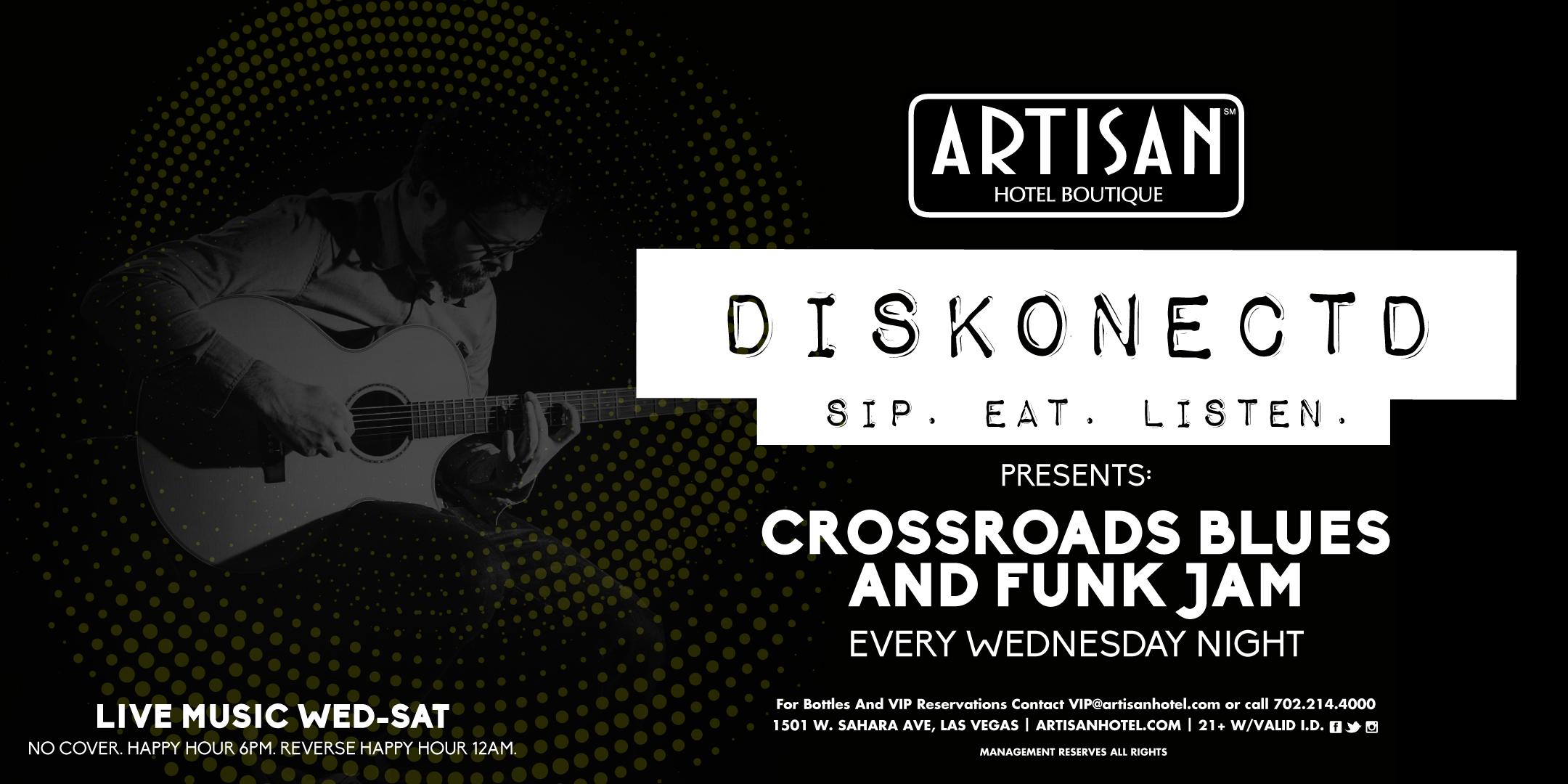 Diskonectd Presents: Crossroads Blues & Funk Jam