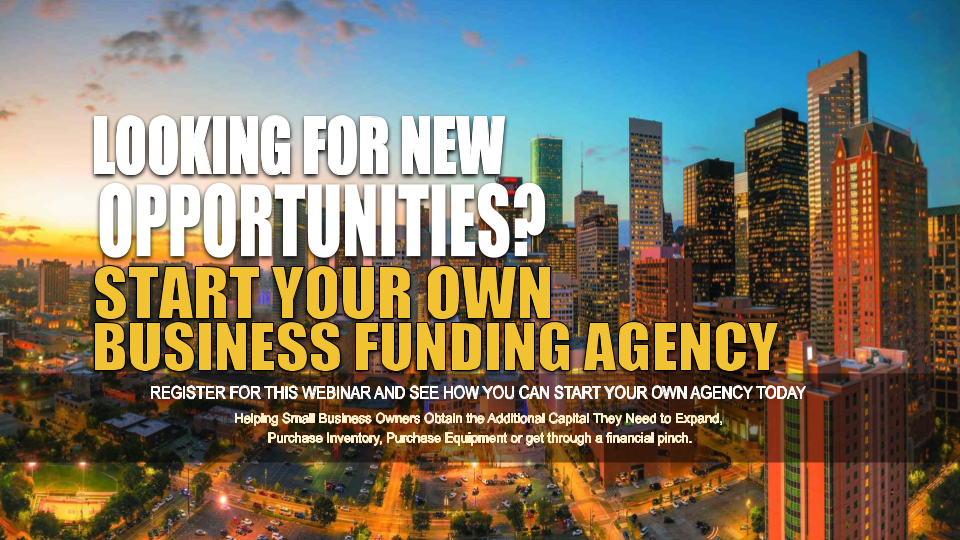 Start your Own Business Funding Agency Birmingham AL
