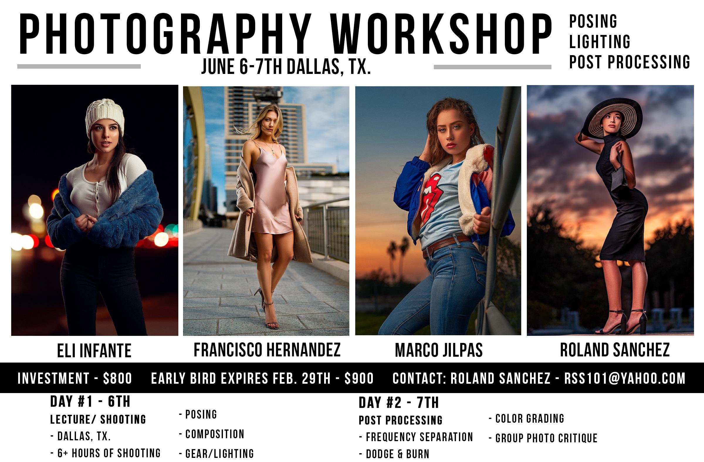 Photography Workshop Dallas aka Puro Lit Tour