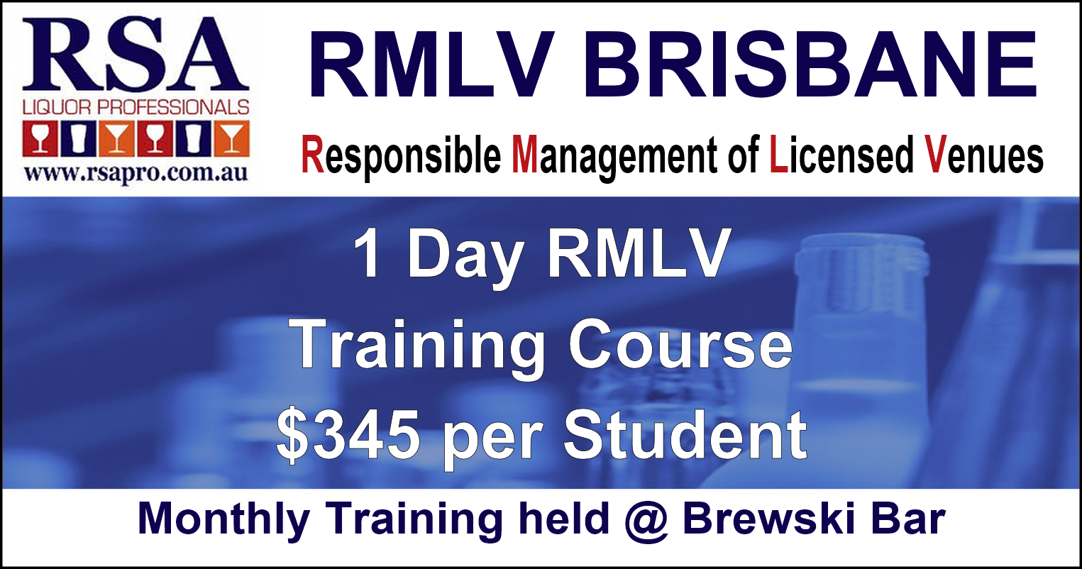 RMLV Training Course | Caxton Street, Brisbane