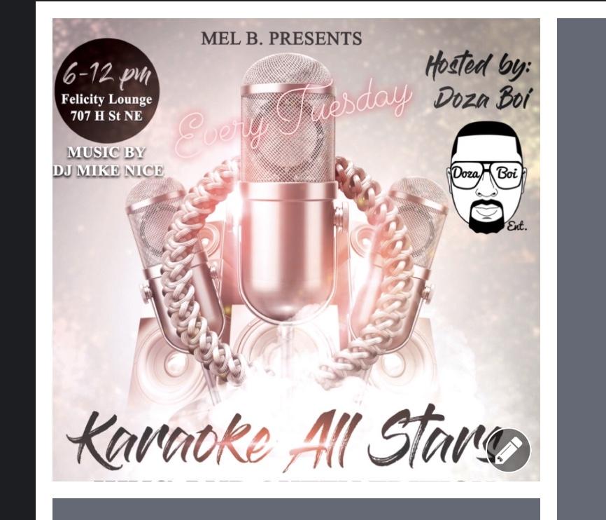 Karaoke All Stars:” It’s Fat Tuesday!”Edition