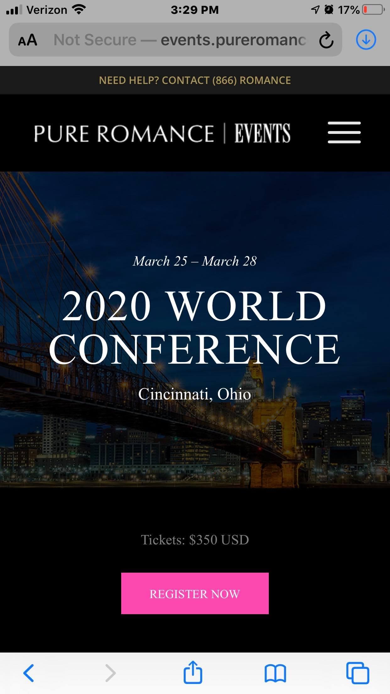 WORLD CONFERENCE - Cincinnati, OH 