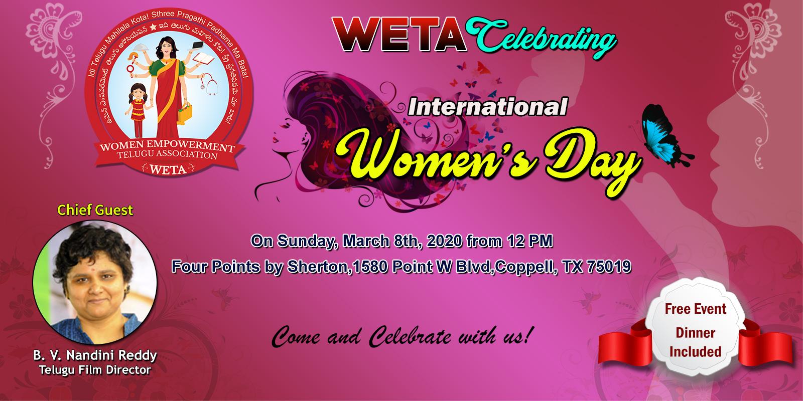 International Women S Day By Women Empowerment Telugu Association