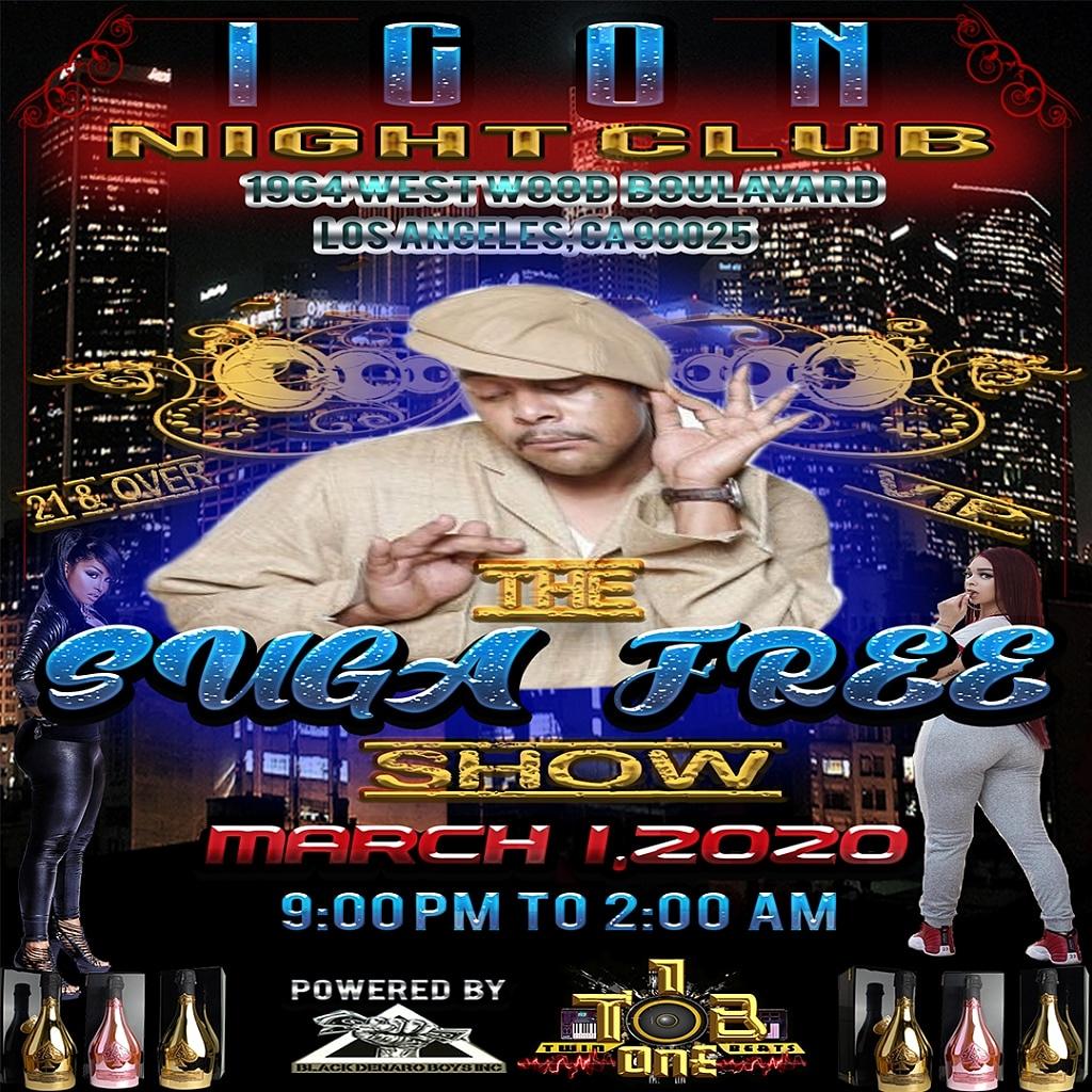 The Suga Free show ft. Infraredd and a slew of uprising talented artists!!