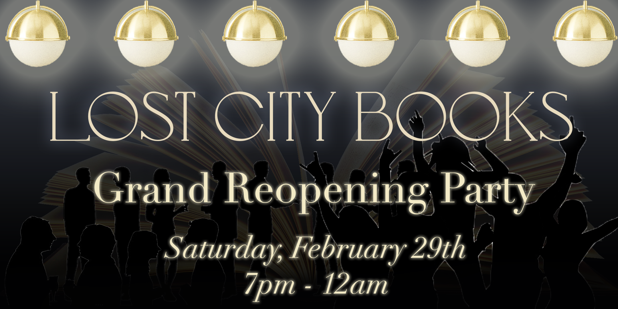 Lost City Books Grand Reopening Party
