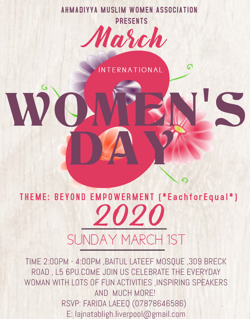 International Women's Day Celebration 2020 - 1 MAR 2020