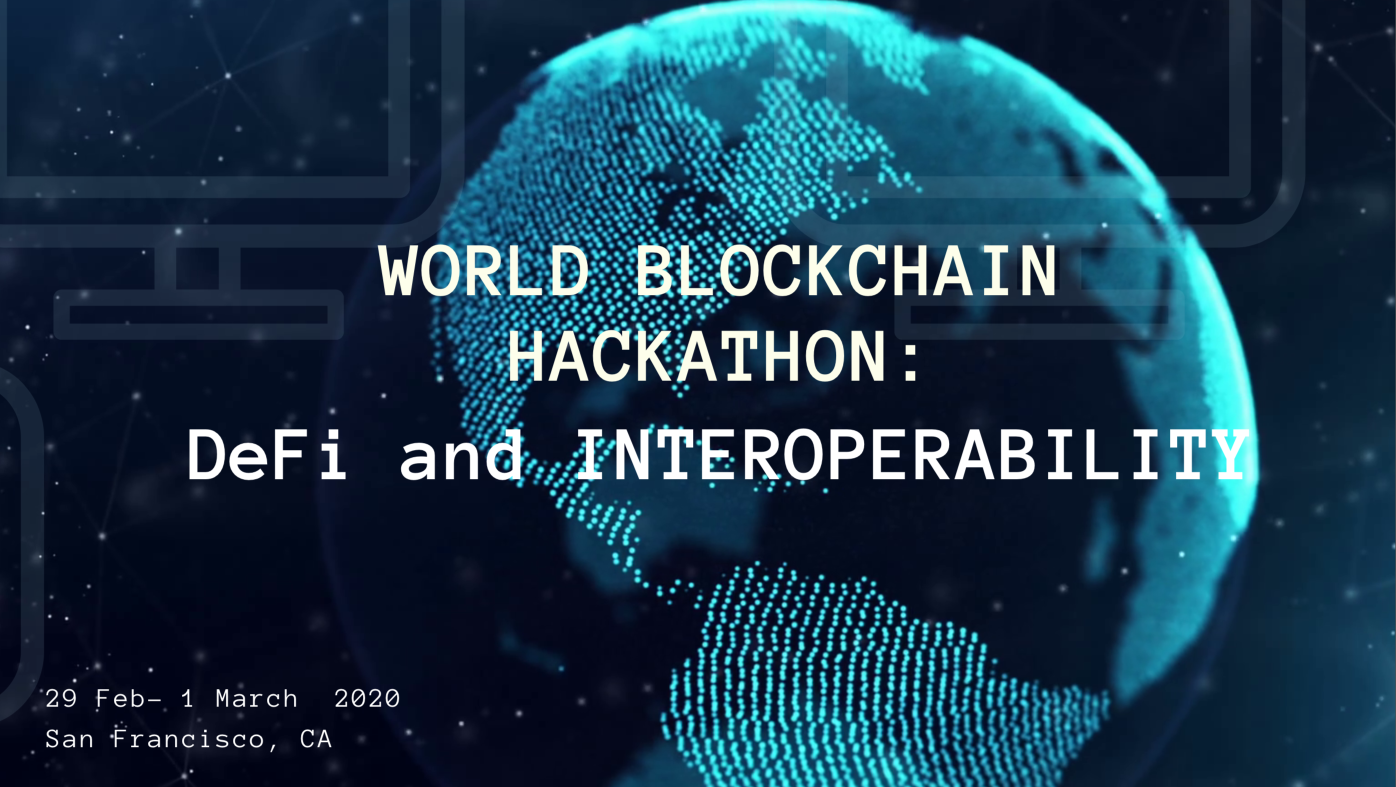 World Blockchain Hackathon, San Francisco