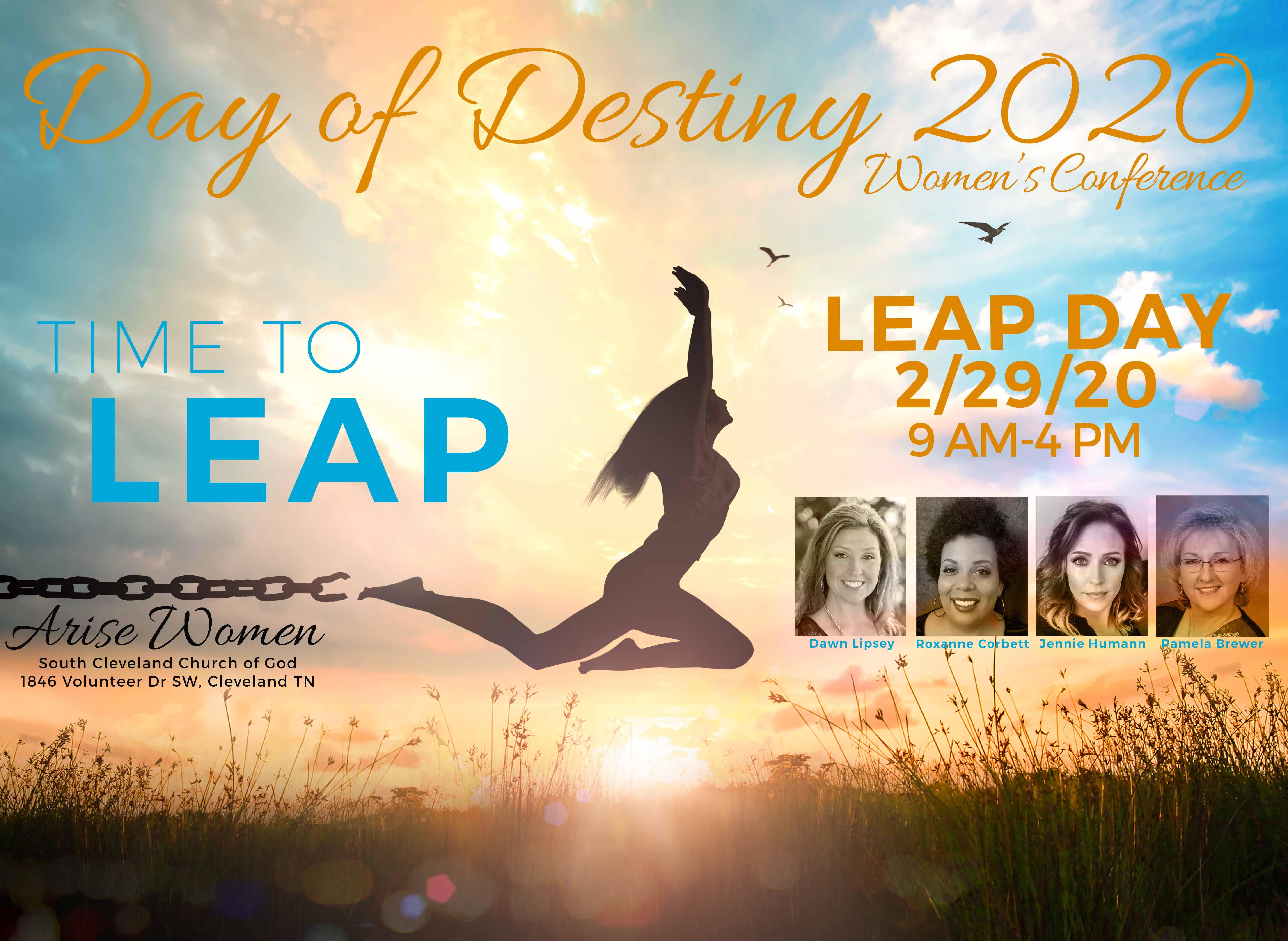 Day of Destiny 2020: Time to Leap