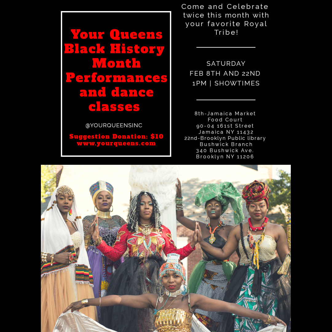 Black History Month Performances/Dance Workshops 