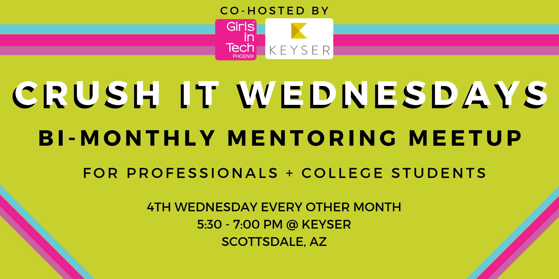 Girls in Tech Phoenix Bi-Monthly Mentoring Meetup