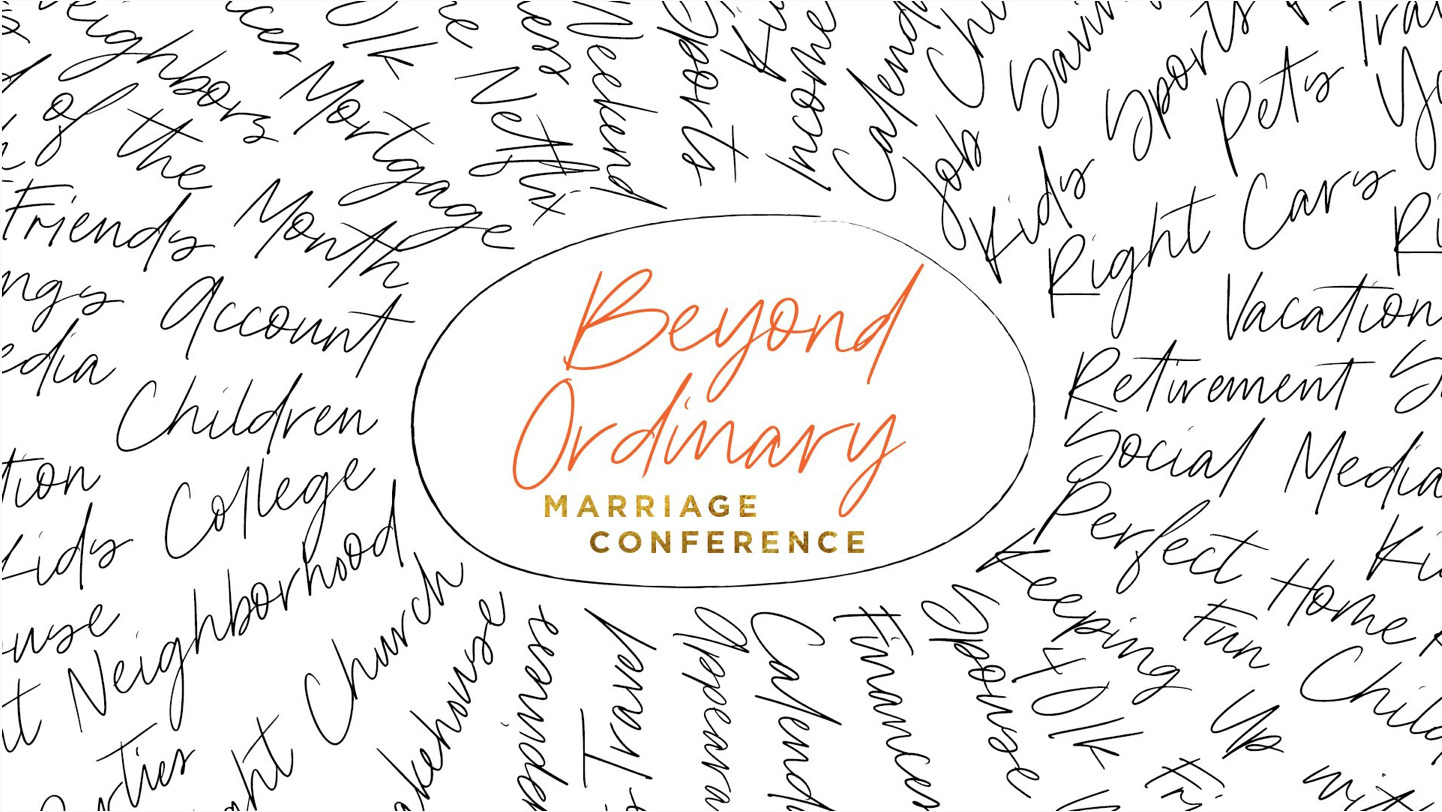 Beyond Ordinary Marriage Conference