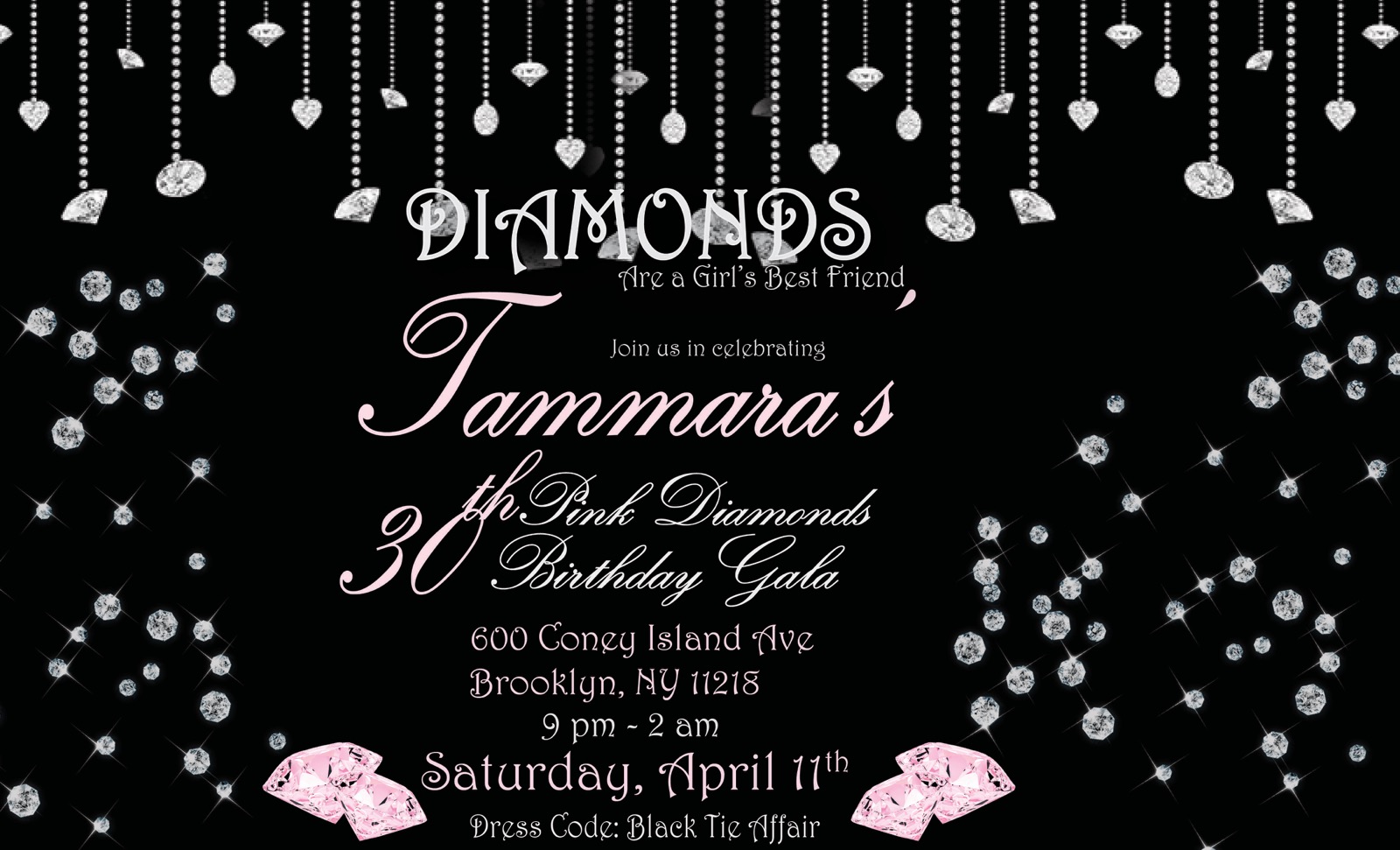 Diamonds Are A Girl's Best Friend!