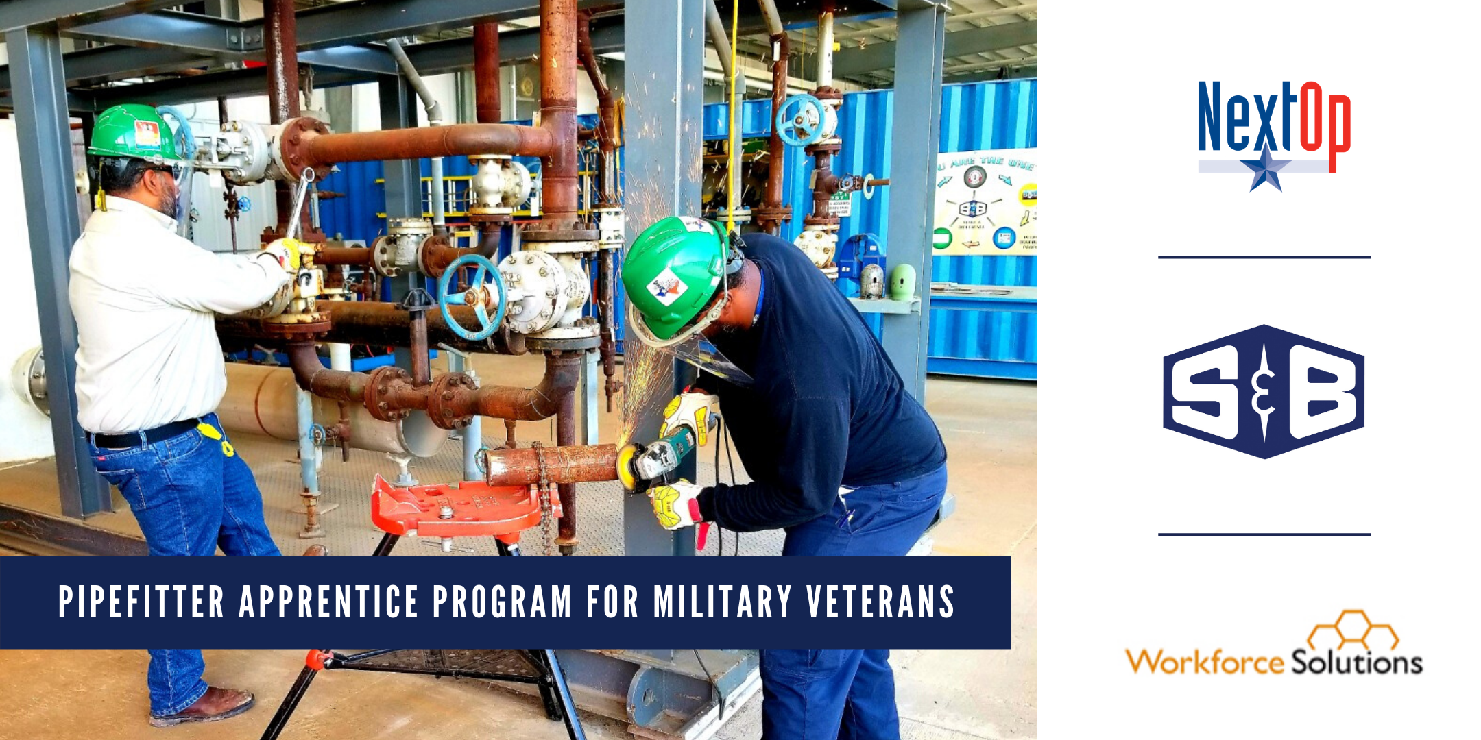 S&B Pipefitter Apprentice Program for Military Veterans