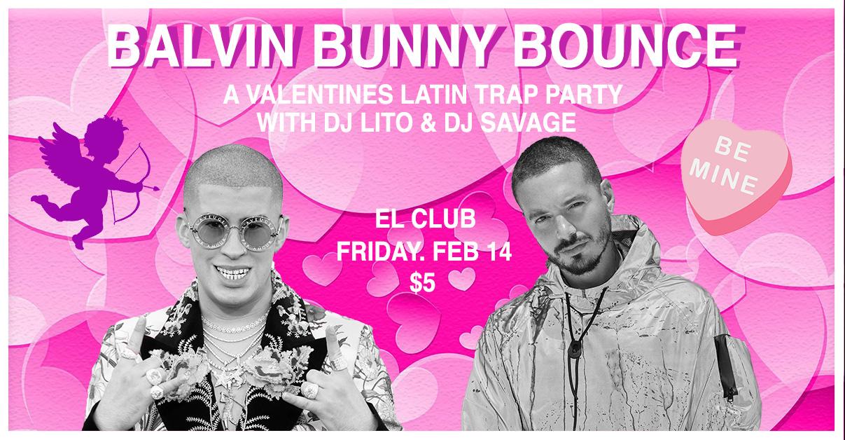 Balvin Bunny Bounce – Valentine's Day Edition