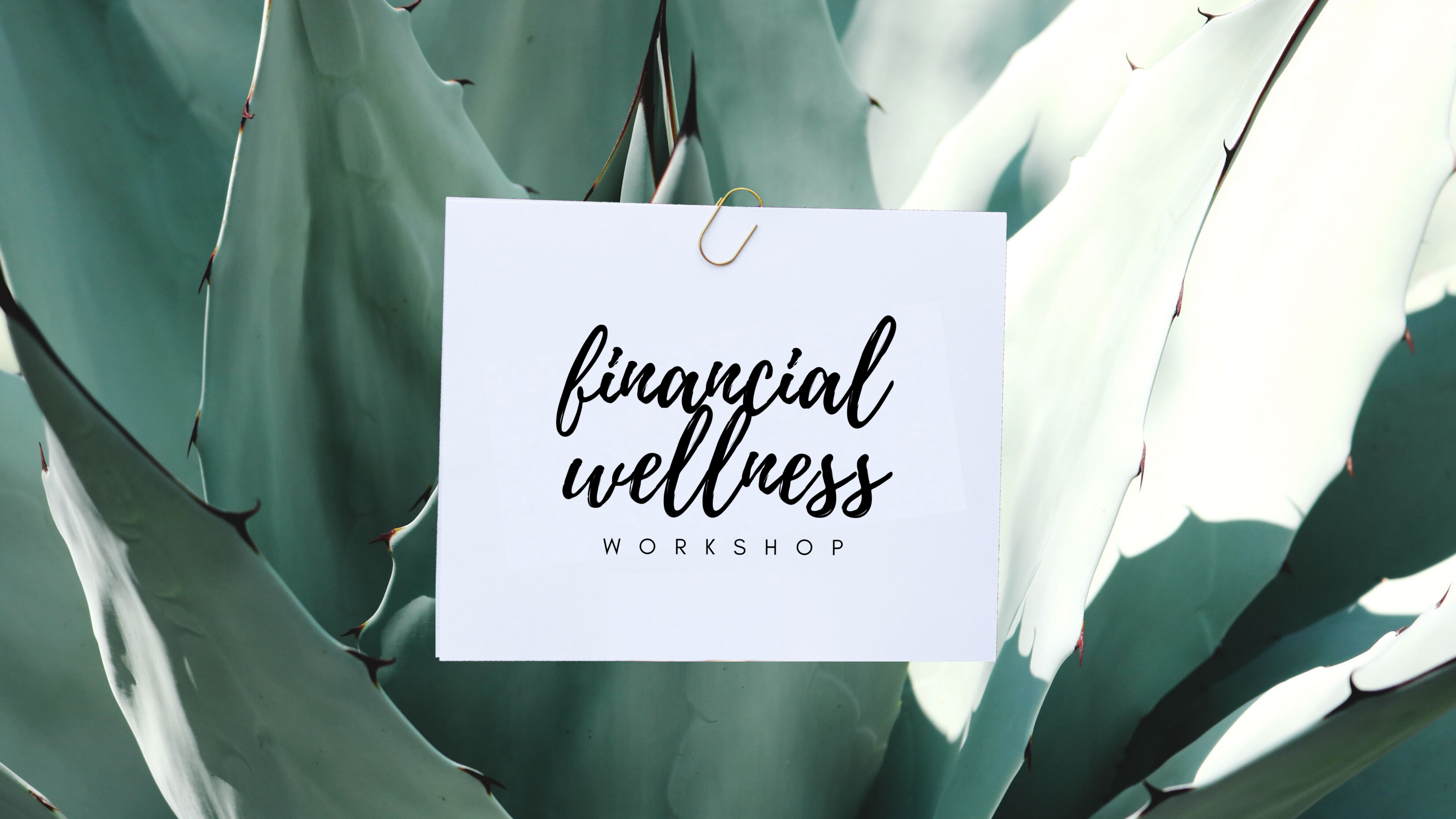 2020 Financial Wellness Workshop