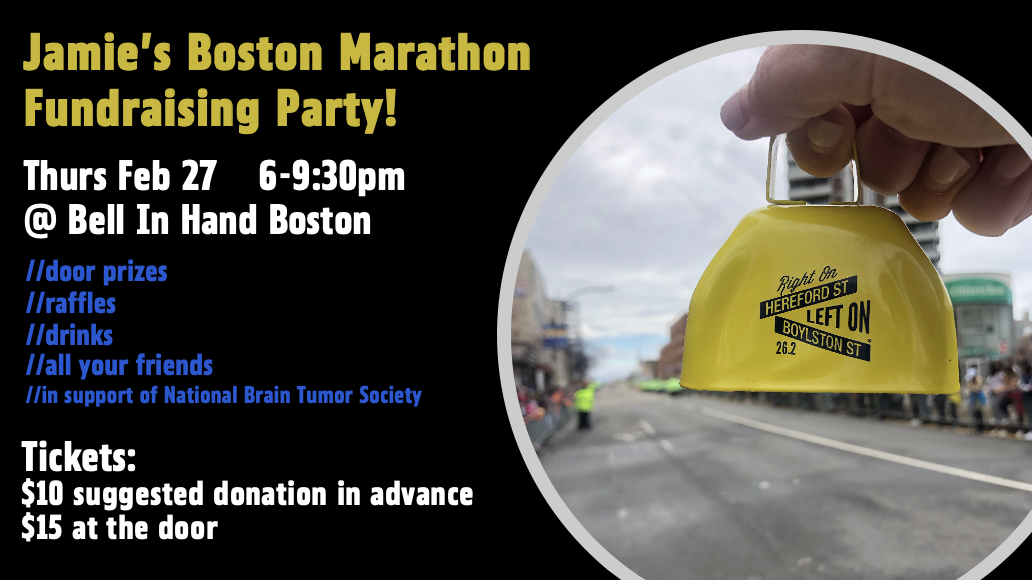 Jamie's Boston Marathon Fundraiser