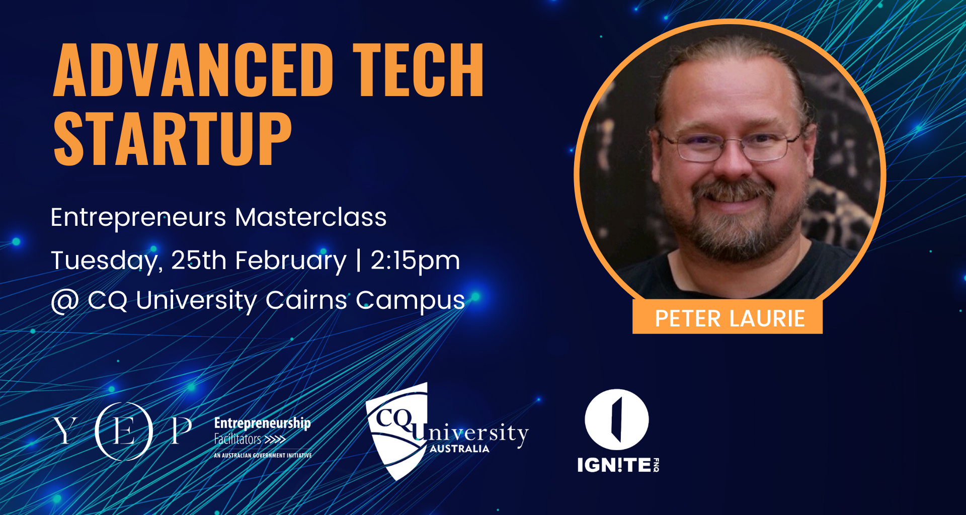 Advanced Tech Startup Masterclass with Peter Laurie