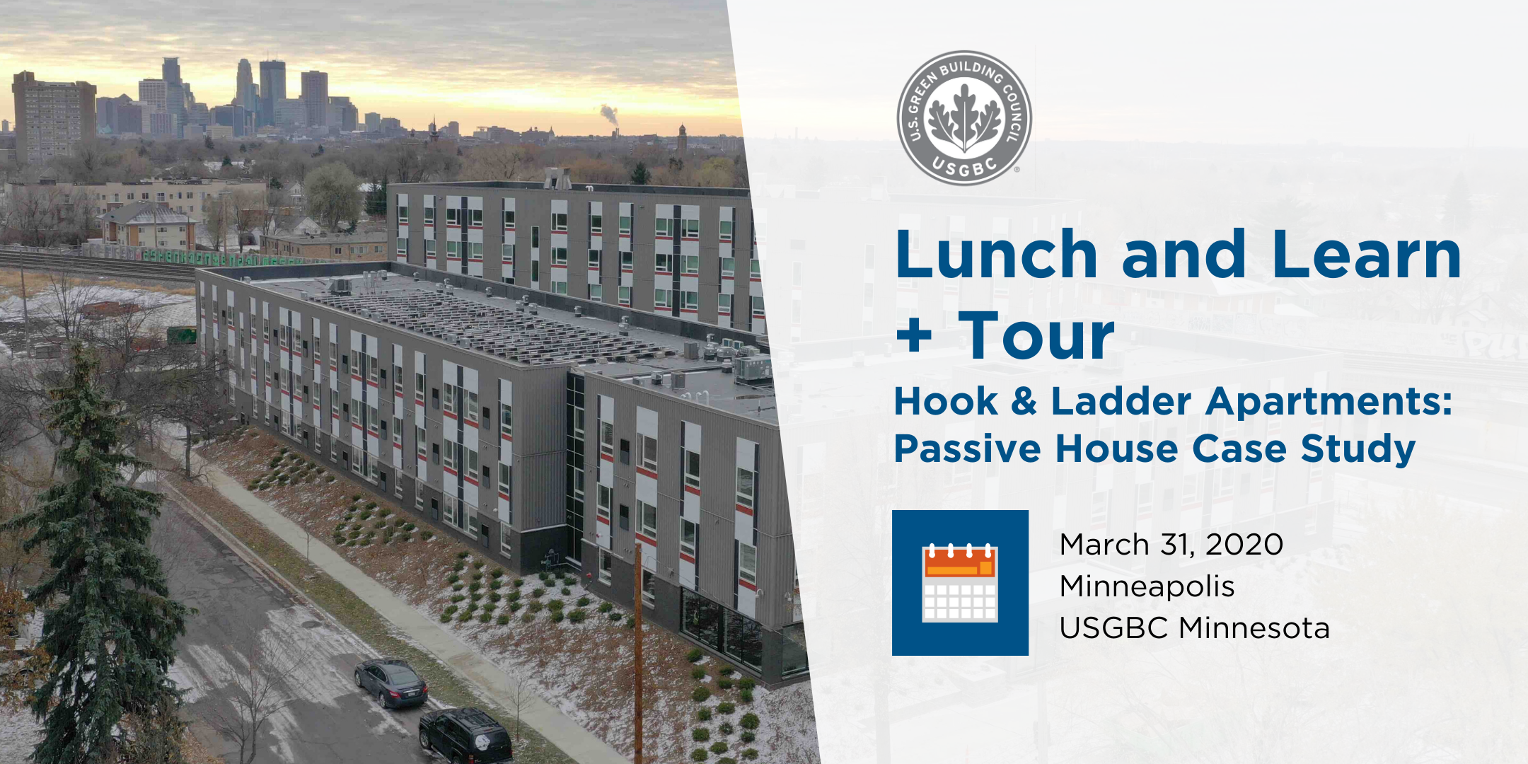 USGBC MN Lunch and Learn + Tour: Hook & Ladder Apartments - Passive House Case Study in NE Minneapolis