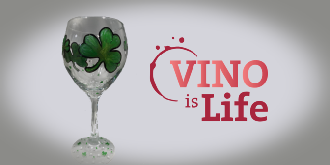 St. Patrick's Day Wine Glass Paint & Sip
