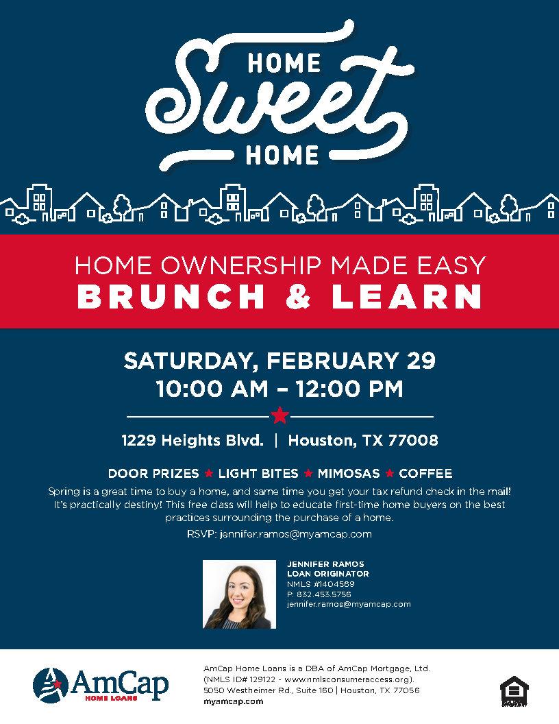 First Time Homebuyer Brunch & Learn
