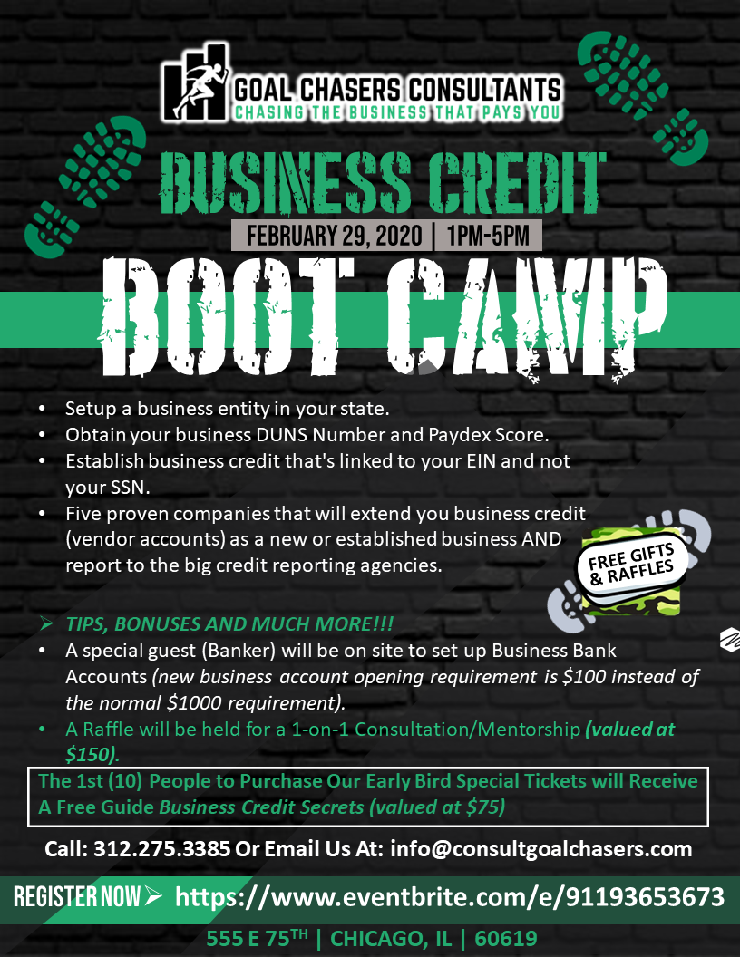 Business Credit Boot Camp