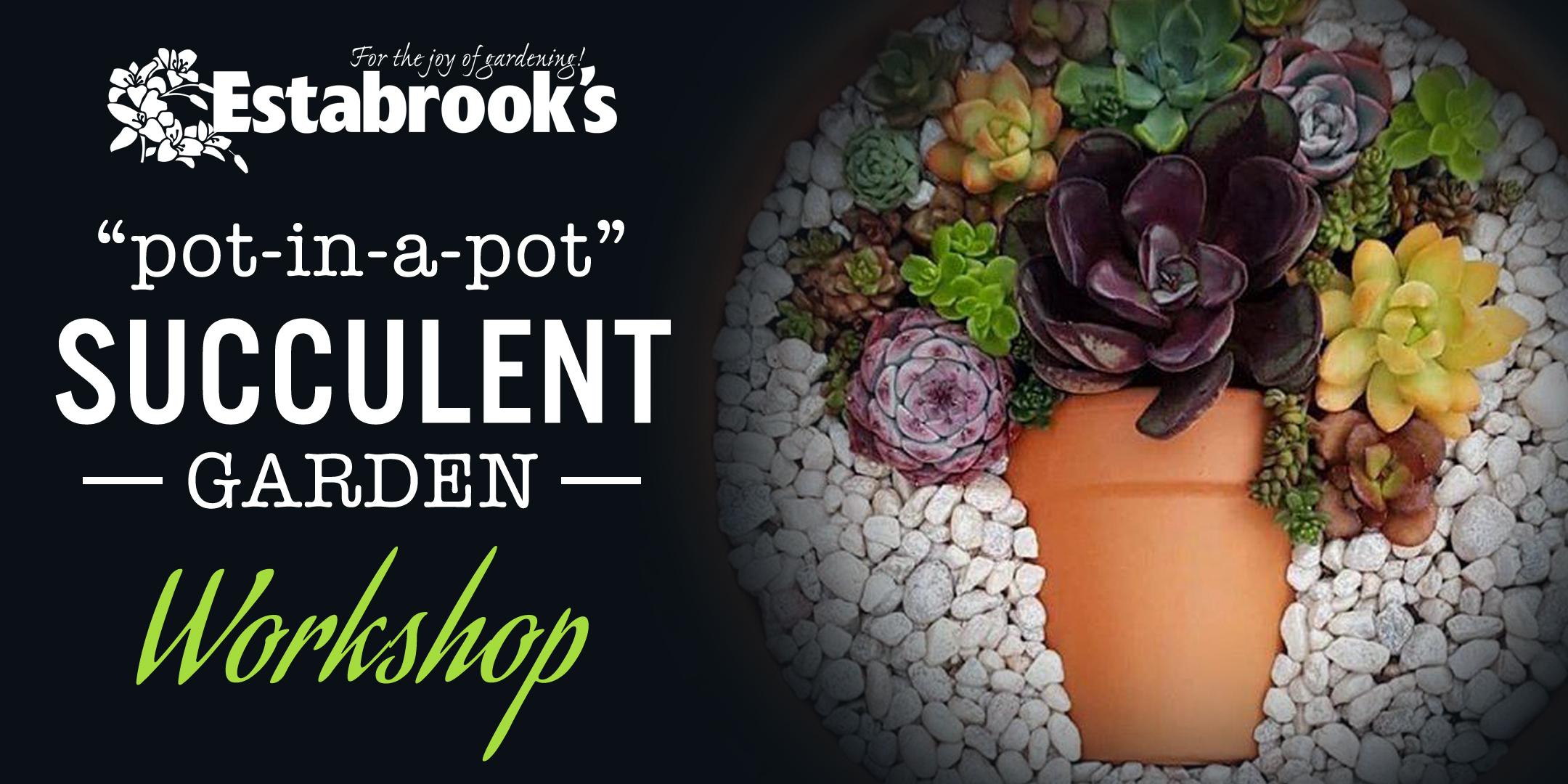 Pot-in-a-Pot Succulent Garden Workshop