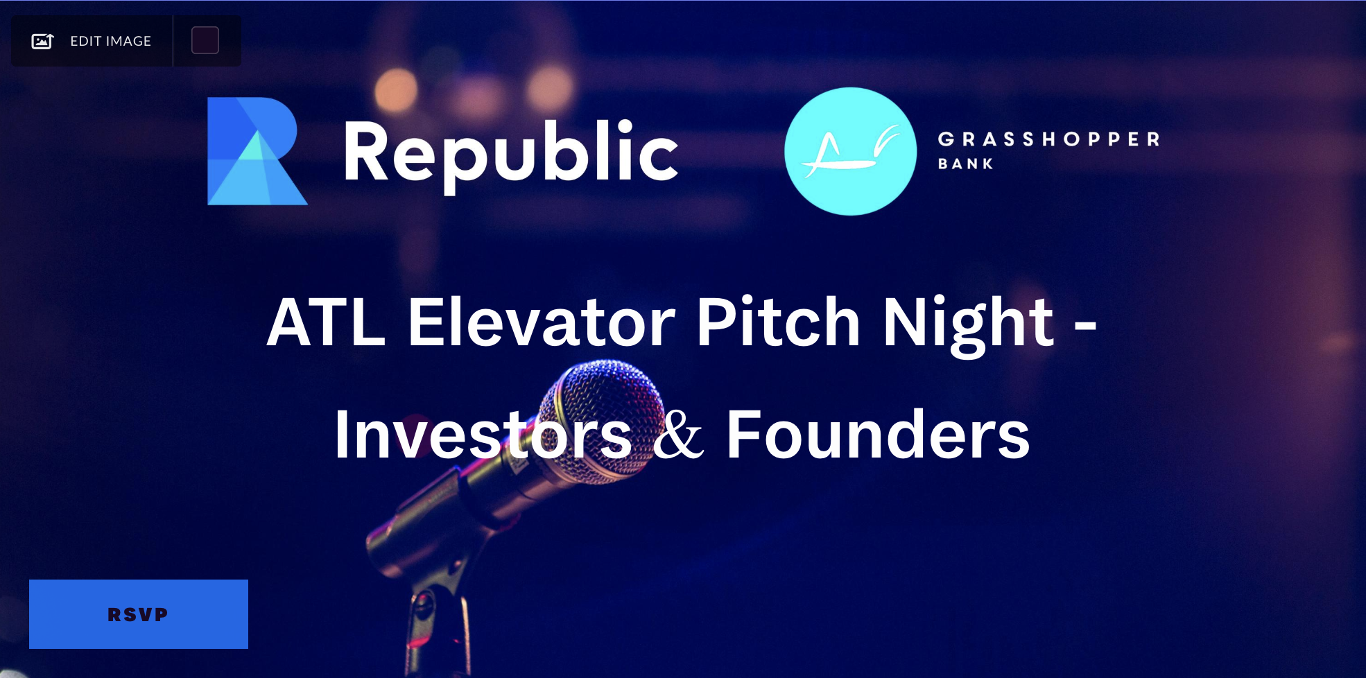ATL Elevator Pitch Night - Investors & Funders