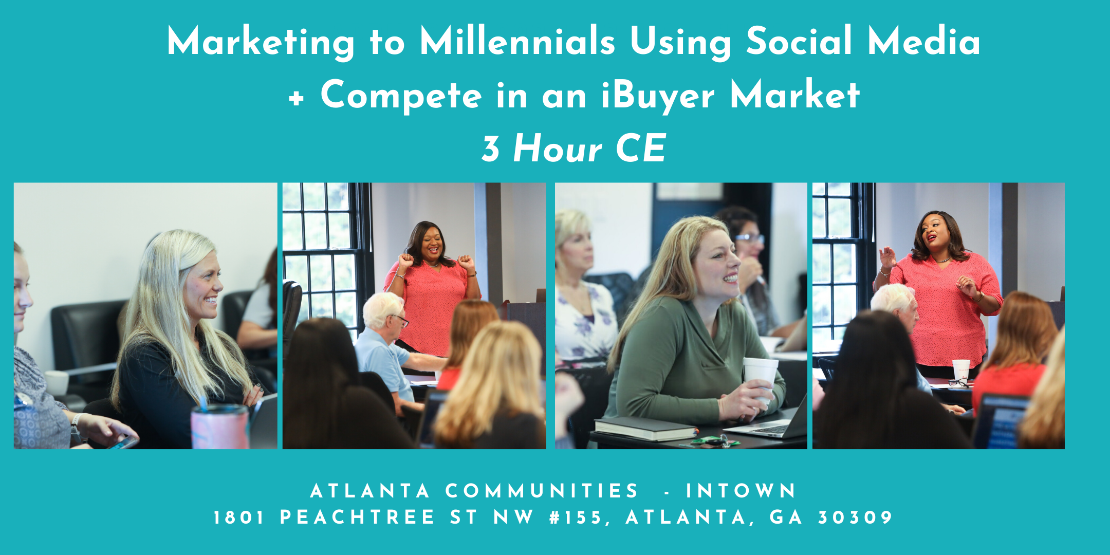 (3 Hour CE) Marketing to Millennials Using Social Media + Compete in an iBuyer Market