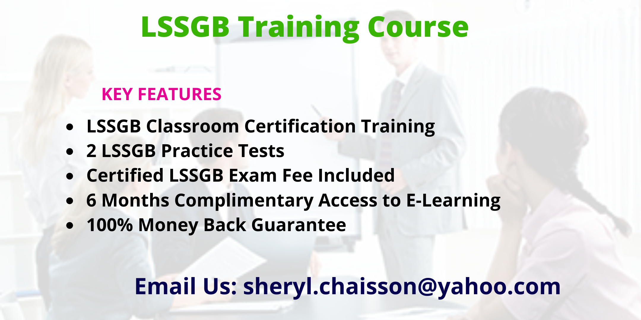 Lean Six Sigma Green Belt Certification Training in Eureka, CA
