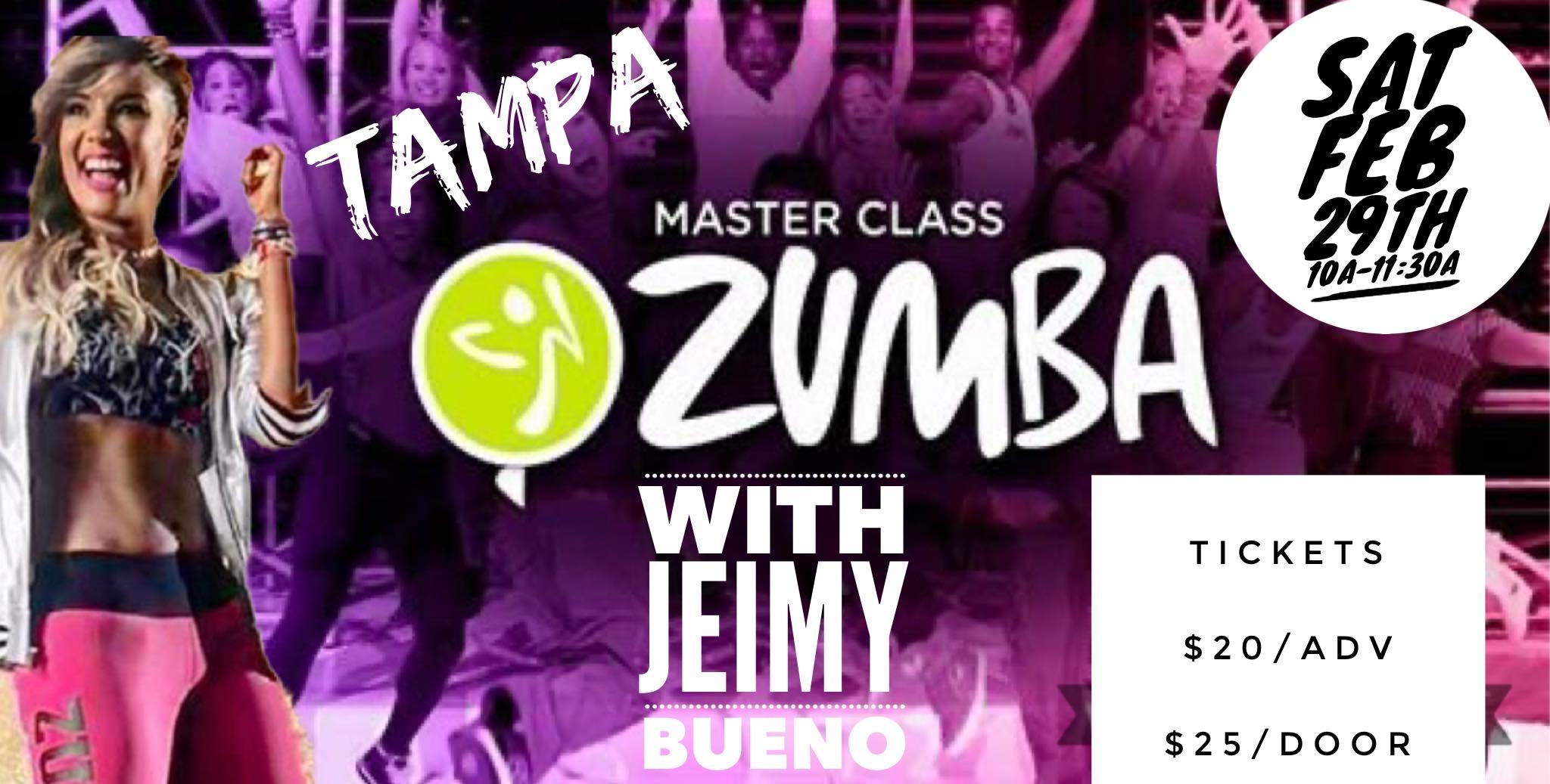 Jeimy Bueno Zumba Master Class in Tampa
