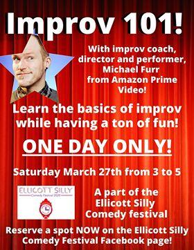 Michael Furr’s Improv 101 Workshop at the Ellicott Silly Comedy Festival.
