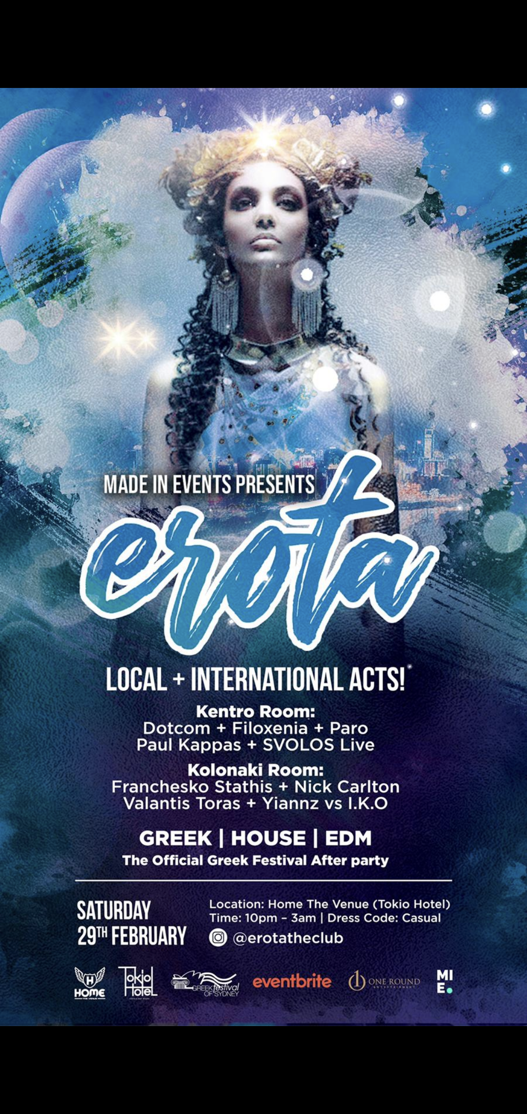 Erota: Official Greek Festival After-Party