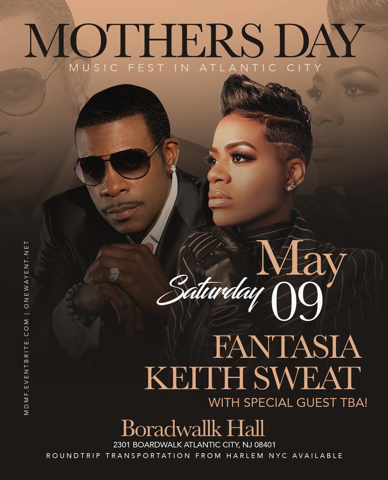 FANTASIA, KEITH SWEAT, TANK & AVANT MOTHERS DAY MUSIC FESTIVAL 9 MAY 2020