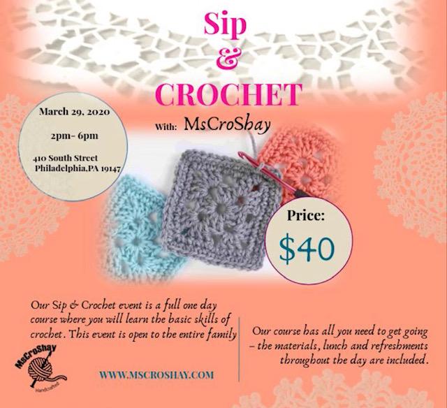 Sip & Crochet