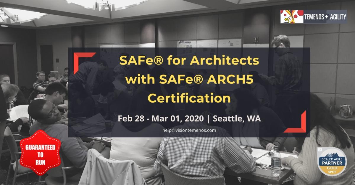 SAFe® for Architects with SAFe® 5 Architect Certification, Seattle, WA