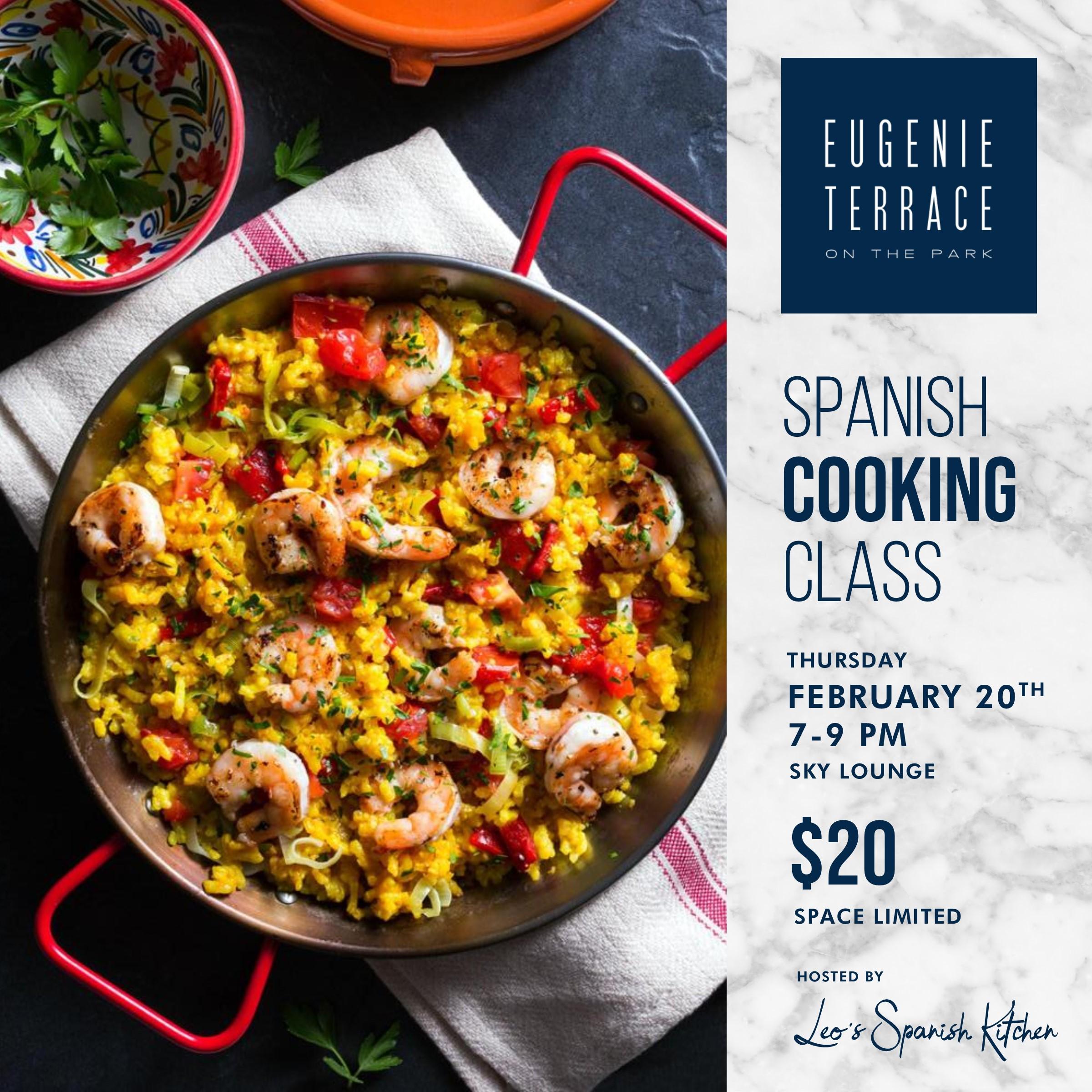 SPANISH COOKING CLASS