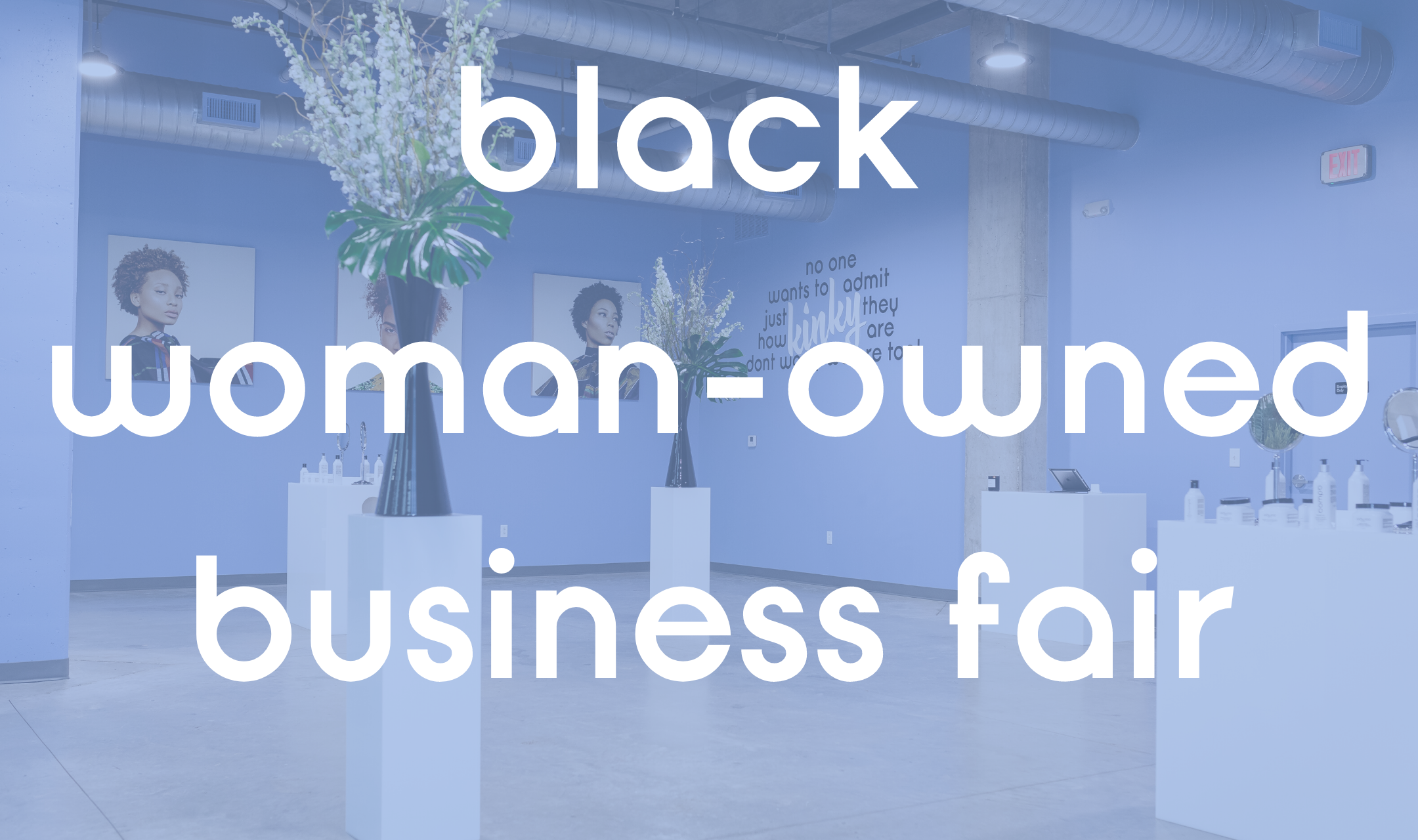 black woman-owned vendor fair 2/29