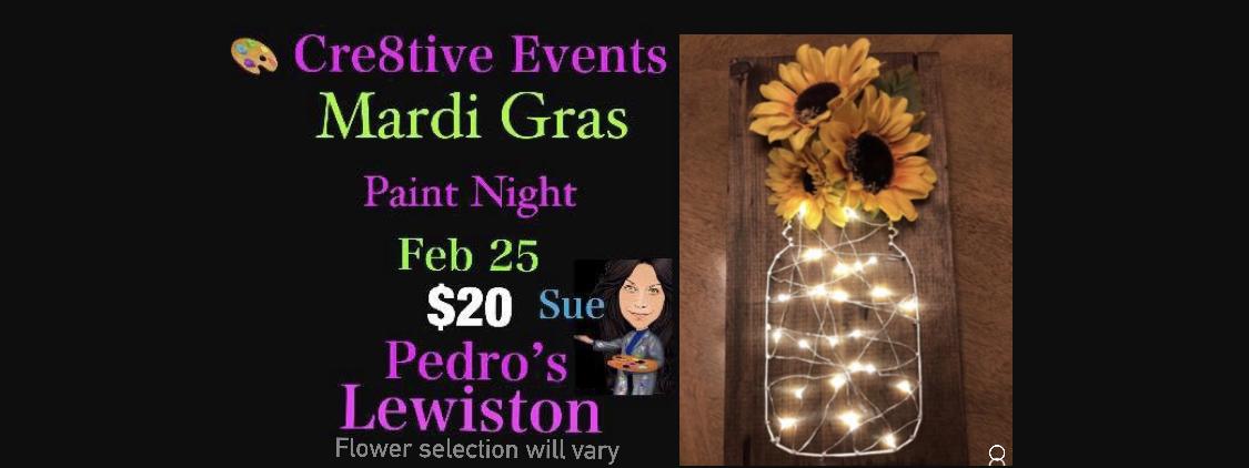 $20 Paint Night @ Pedro’s Lewiston