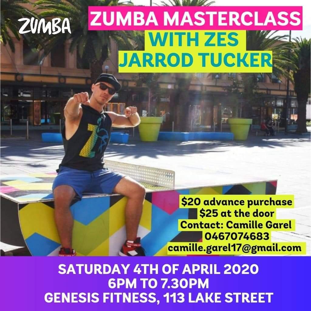 Zumba Masterclass with ZES Jarrod Tucker