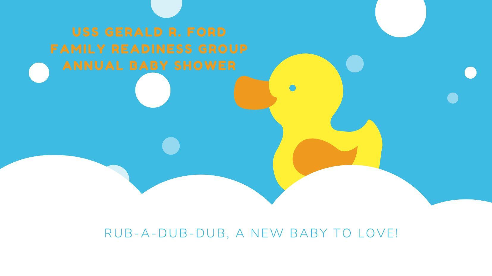 USS Gerald R. Ford Family Readiness Group Annual Baby Shower