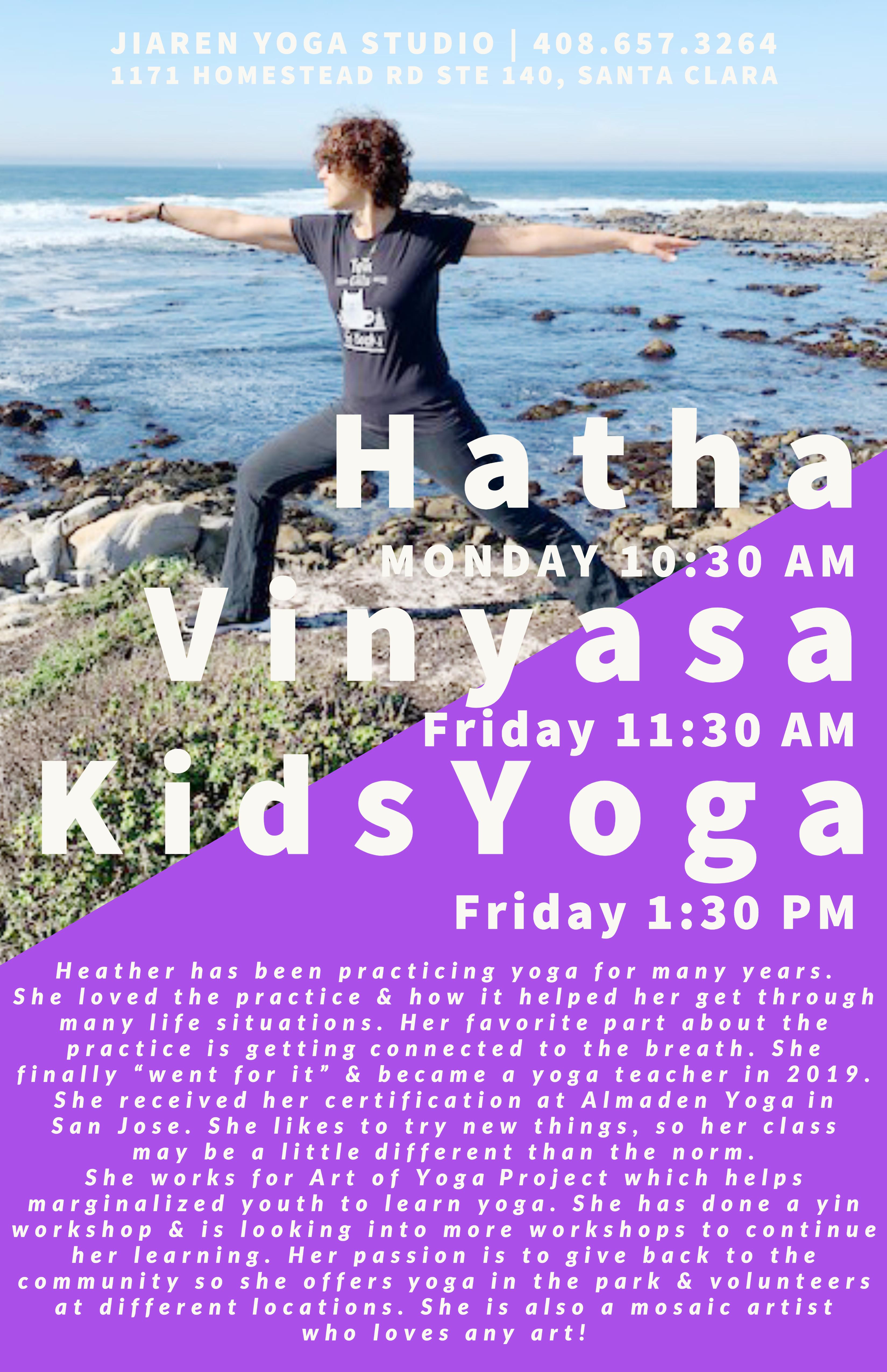 Morning Hatha Yoga Class with Heather
