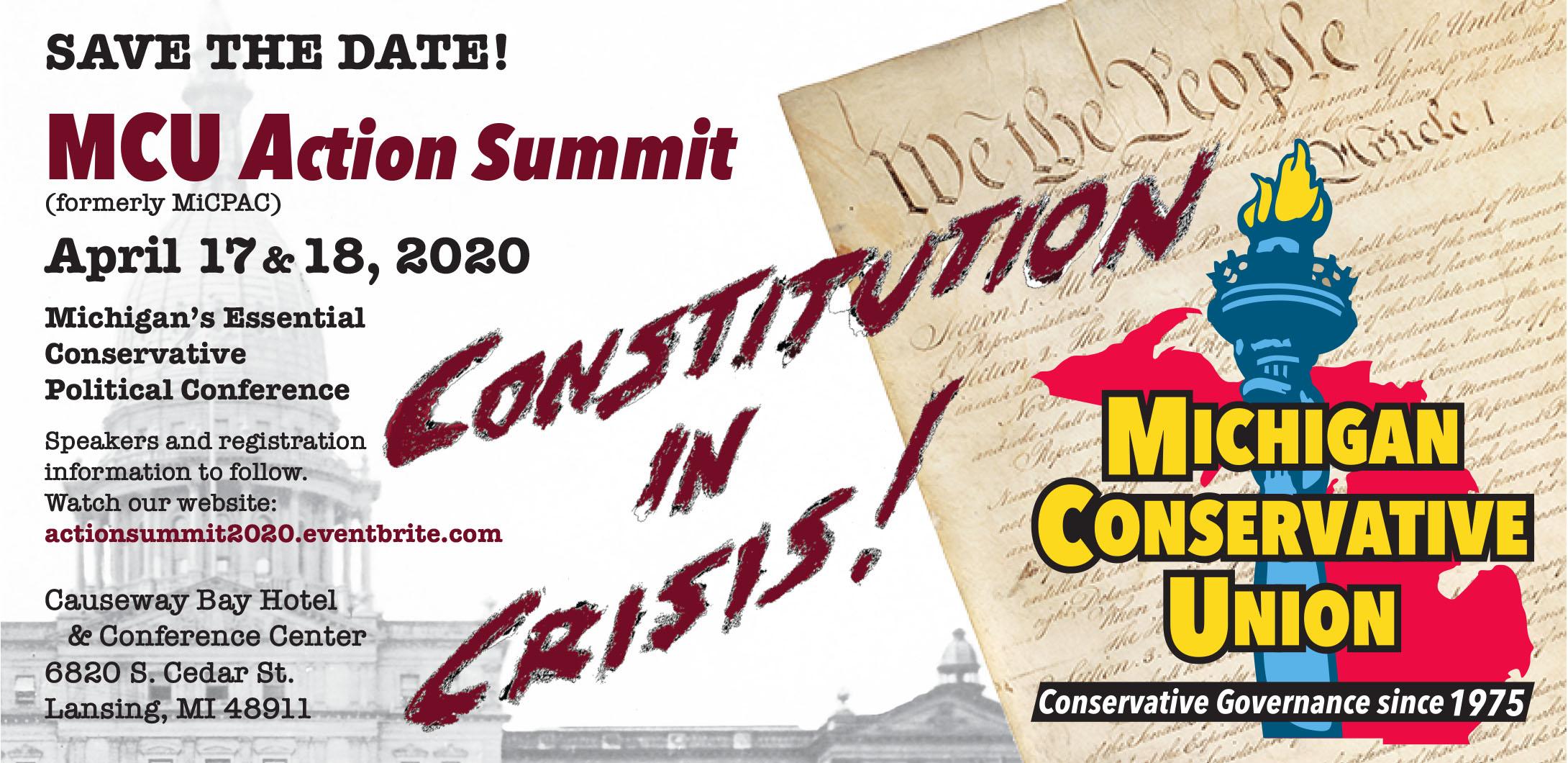 Michigan Conservative Union Action Summit (formerly MiCPAC)