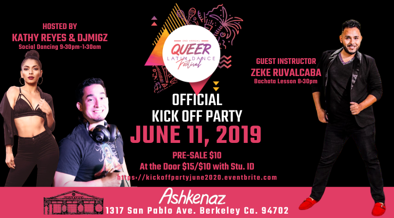 QUEER Latin Dance Fest- KICK OFF PARTY