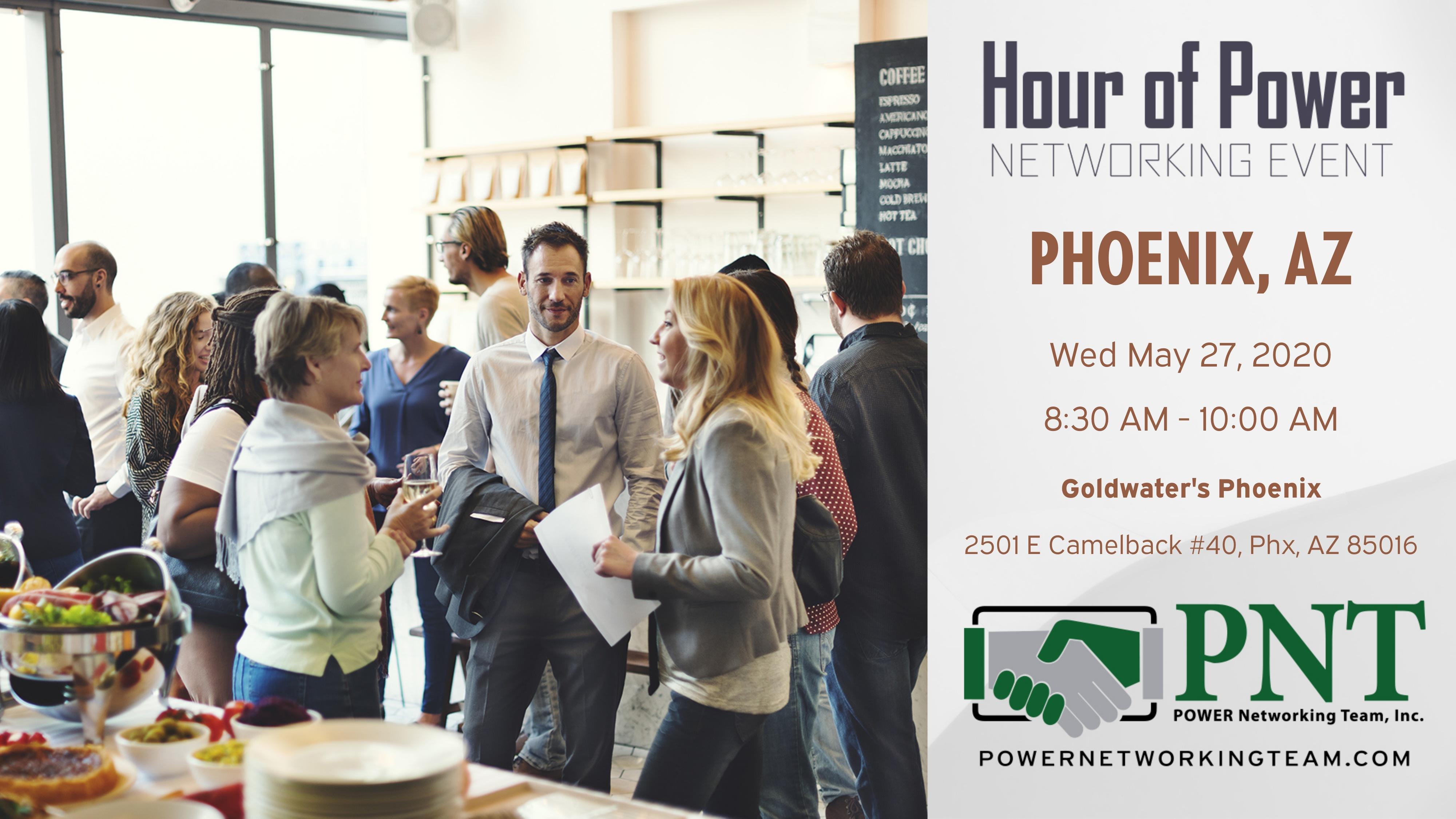 05/27/20 - PNT Phoenix-Biltmore - Hour of Power Networking Event